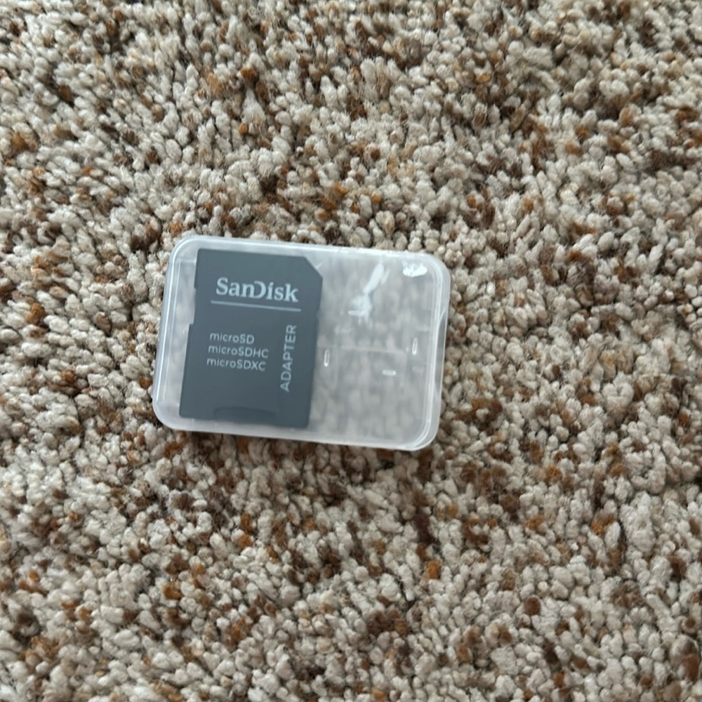 Scandisk micro sd adapter